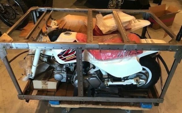 Honda Z50s in crate